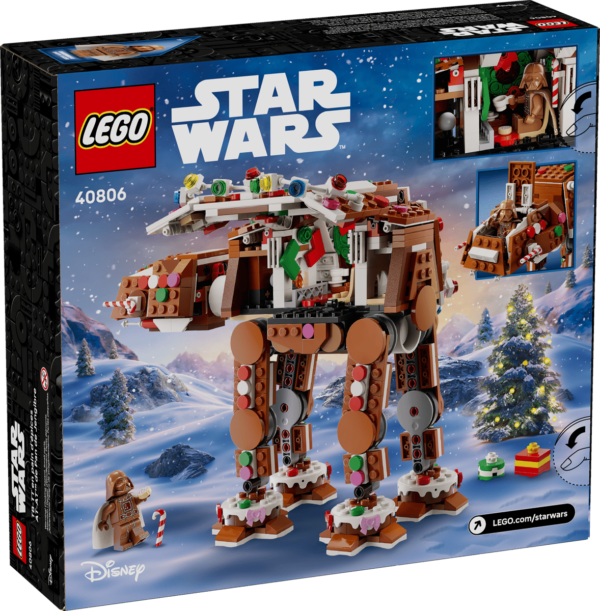 LEGO Star Wars Gingerbread AT-AT Walker (40806)