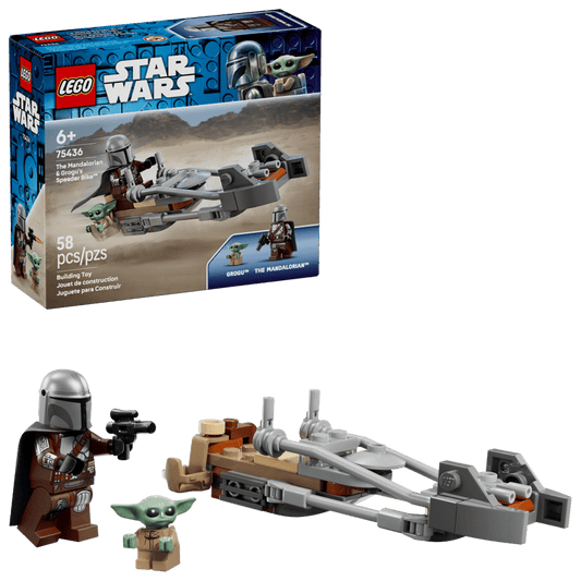 LEGO Star Wars The Mandalorian & Grogu's Speeder (75436)