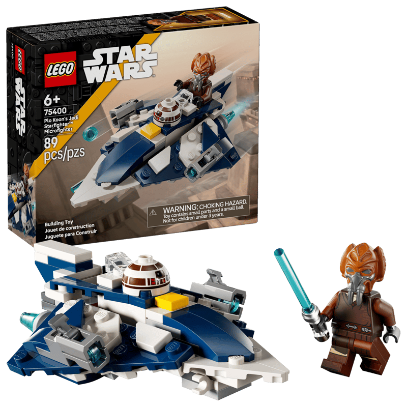 LEGO Star Wars Plo Koon's Jedi Starfighter Microfighter (75400)