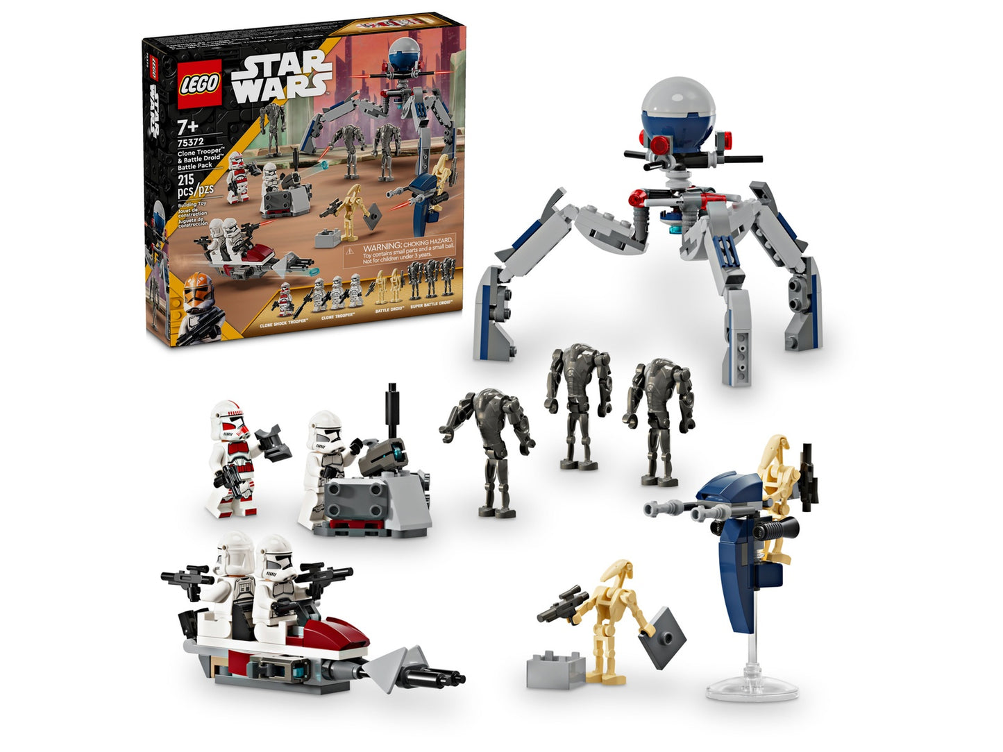 LEGO Star Wars Clone Trooper and Battle Droid Battle Pack (75372)
