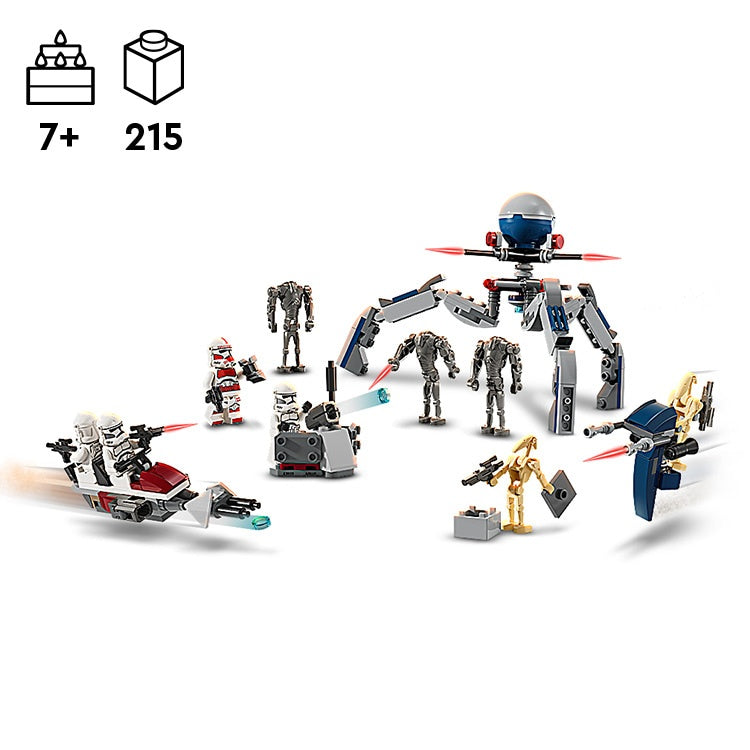 LEGO Star Wars Clone Trooper and Battle Droid Battle Pack (75372)