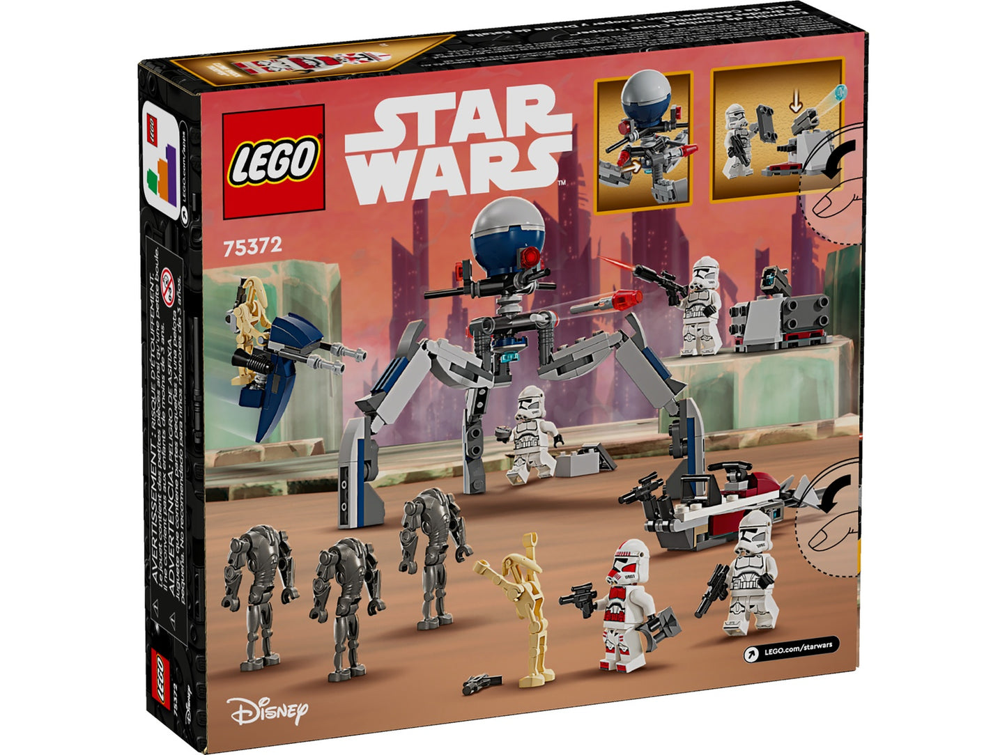 LEGO Star Wars Clone Trooper and Battle Droid Battle Pack (75372)
