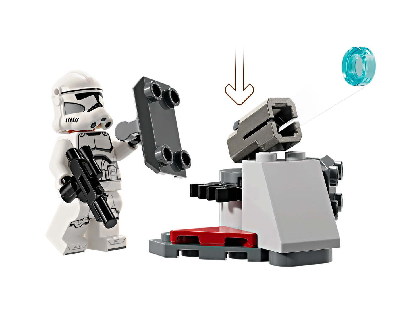 LEGO Star Wars Clone Trooper and Battle Droid Battle Pack (75372)