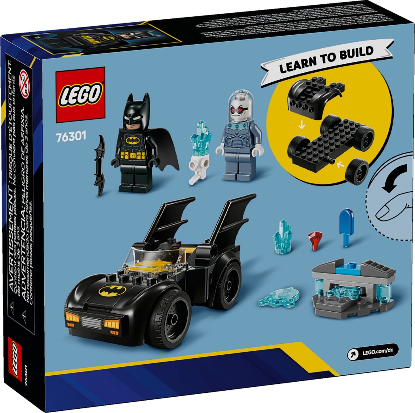 LEGO DC Batman & Batmobile vs. Mr. Freeze (76301)