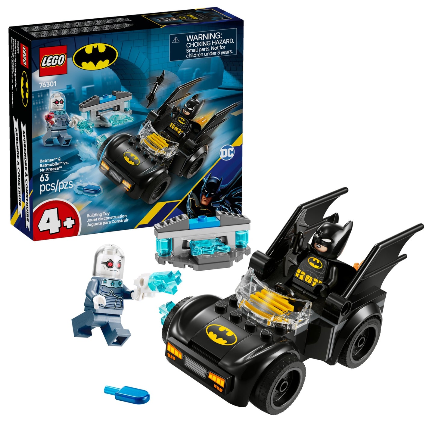 LEGO DC Batman & Batmobile vs. Mr. Freeze (76301)