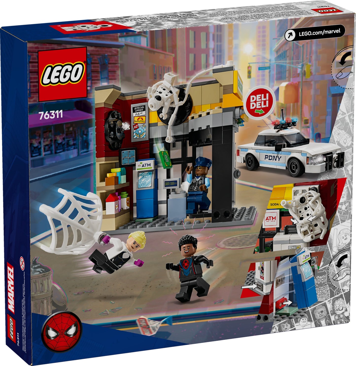 LEGO Marvel Spider-Verse Miles Morales vs. The Spot (76311)