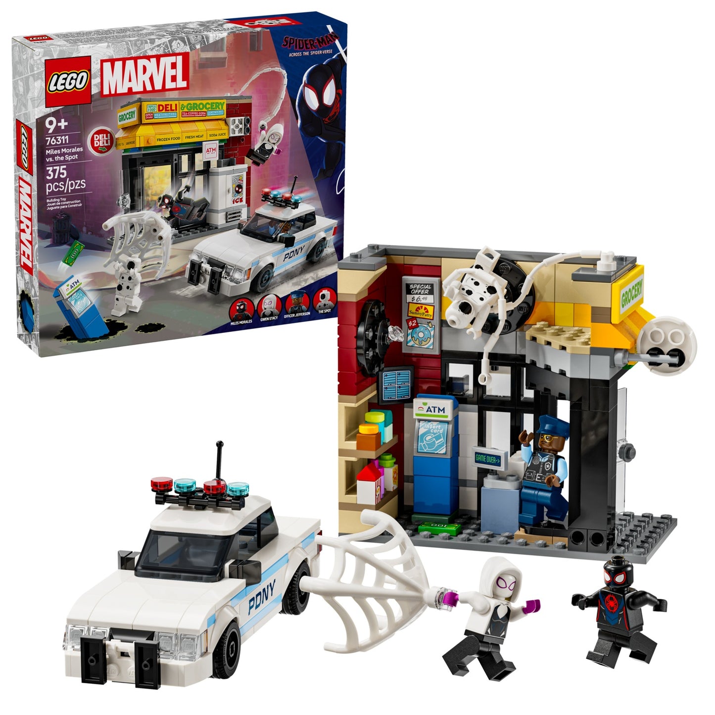 LEGO Marvel Spider-Verse Miles Morales vs. The Spot (76311)