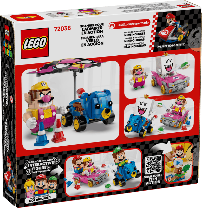 LEGO Super Mario Mario Kart Wario and King Boo (72038)