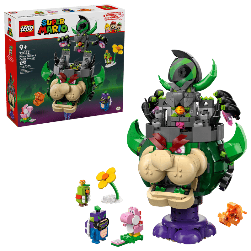 LEGO Super Mario Prince Florian and Castle Bowser (72042)