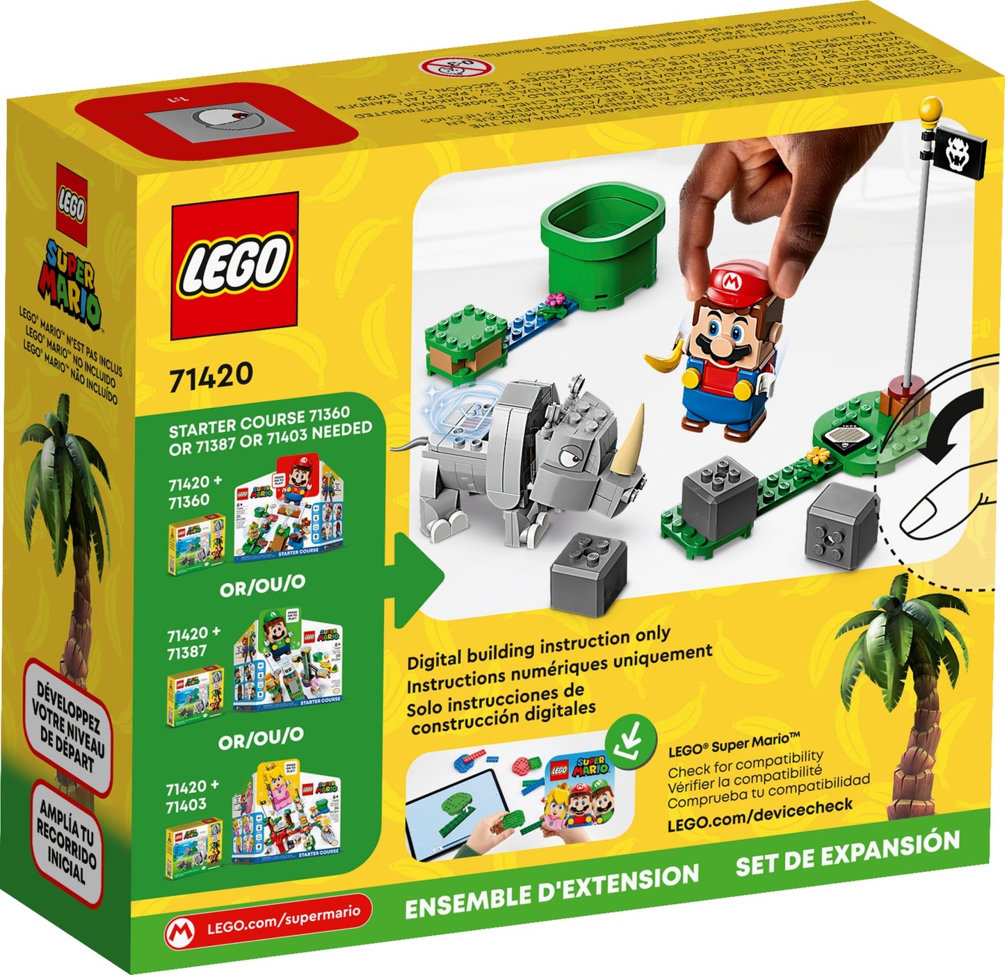 LEGO Super Mario Rambi the Rhino Expansion Set (71420)