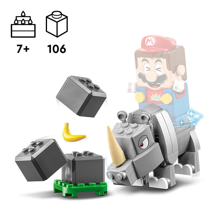 LEGO Super Mario Rambi the Rhino Expansion Set (71420)