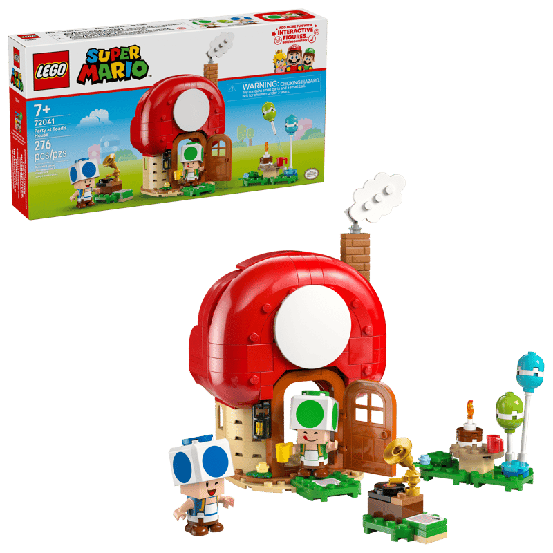LEGO Super Mario Toad's House Party (72041)