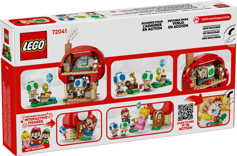 LEGO Super Mario Toad's House Party (72041)