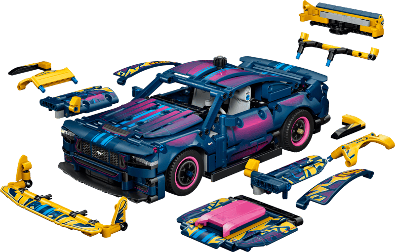 LEGO Technic Custom Garage Ford GT Mustang (42236)
