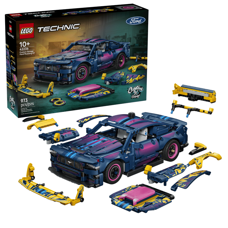 LEGO Technic Custom Garage Ford GT Mustang (42236)