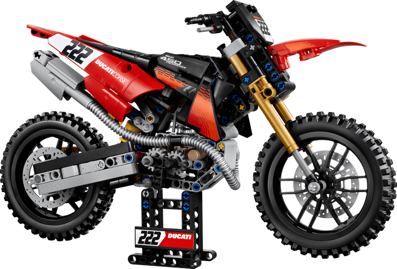 LEGO Technic Ducati Desmo450 MX Factory Motorcycle (42238)