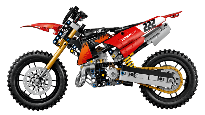 LEGO Technic Ducati Desmo450 MX Factory Motorcycle (42238)