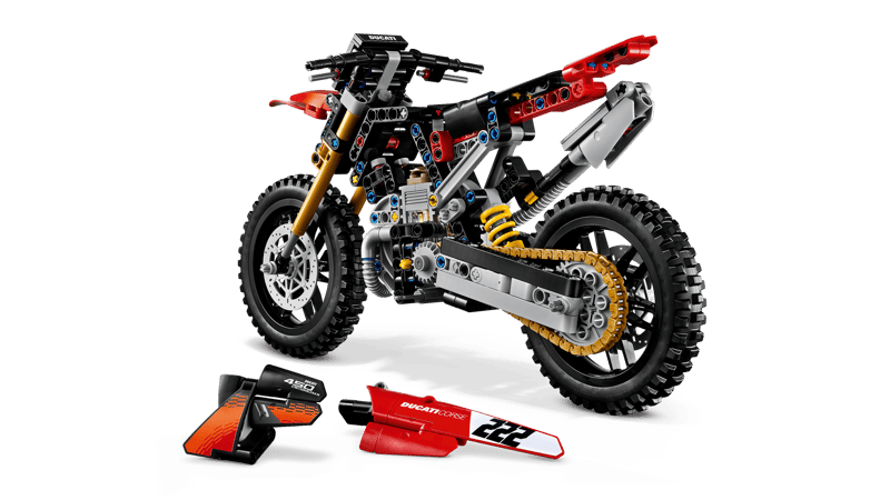 LEGO Technic Ducati Desmo450 MX Factory Motorcycle (42238)