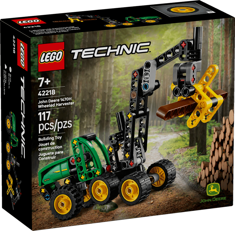 LEGO Technic John Deere 1470H Wheeled Harvester (42218)