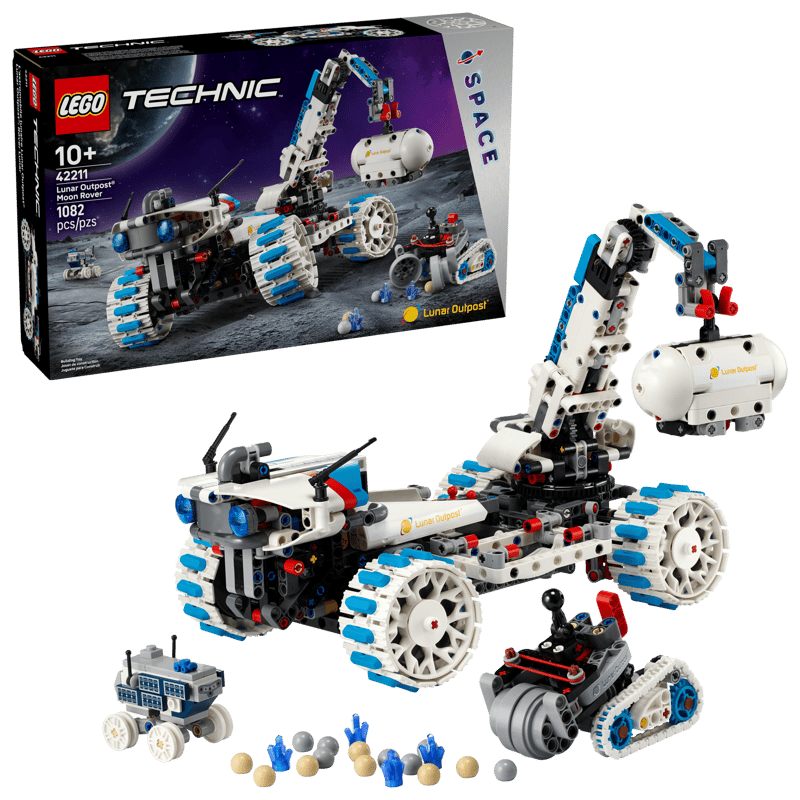 LEGO Technic Lunar Outpost Moon Rover Space Vehicle (42211)