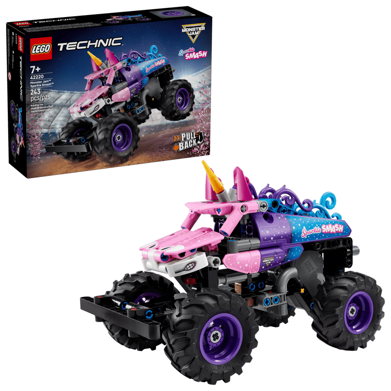 LEGO Technic Monster Jam Sparkle Smash Pull-Back (42220)