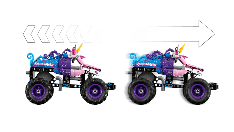 LEGO Technic Monster Jam Sparkle Smash Pull-Back (42220)