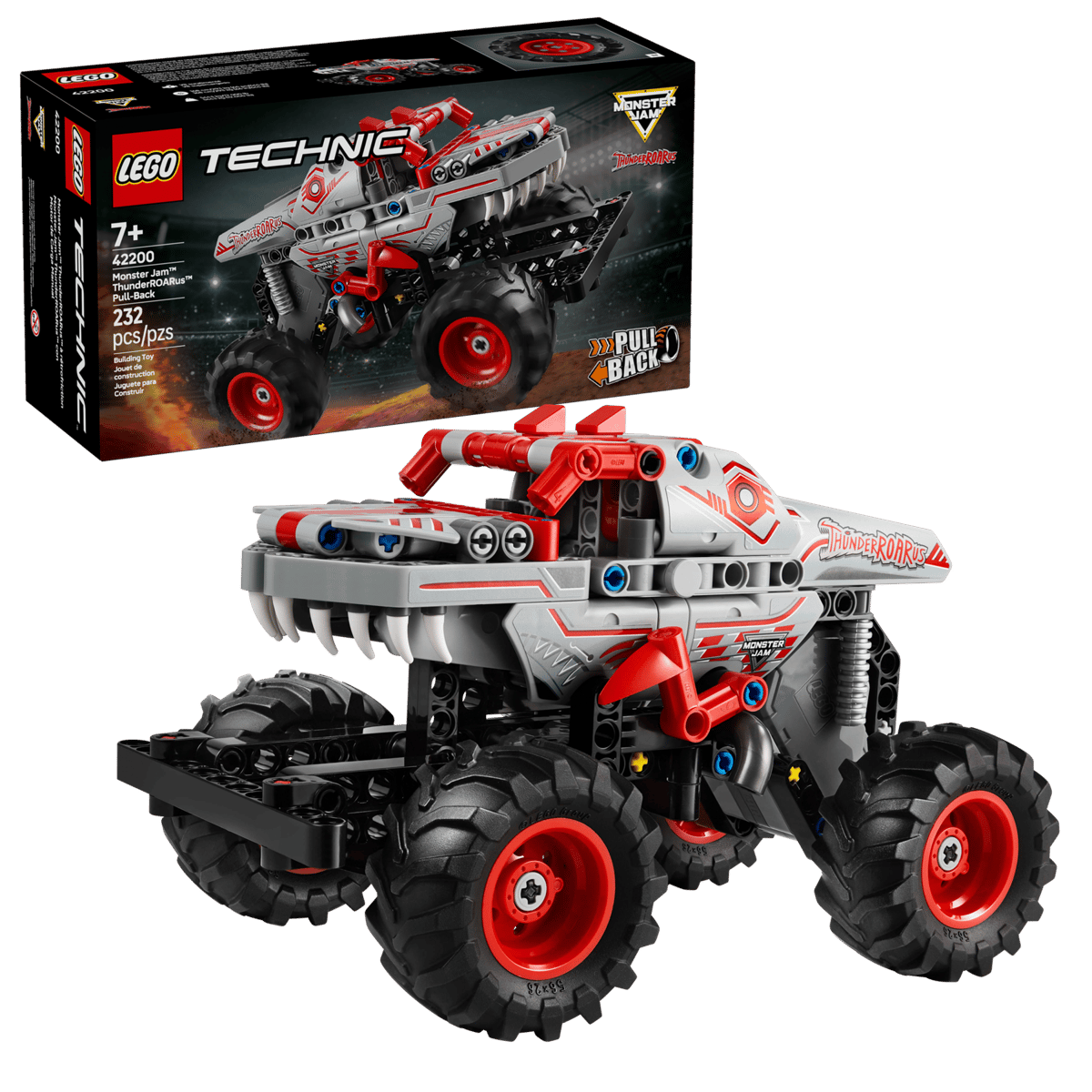 LEGO Technic Monster Jam ThunderROARus Pull-Back (42200)
