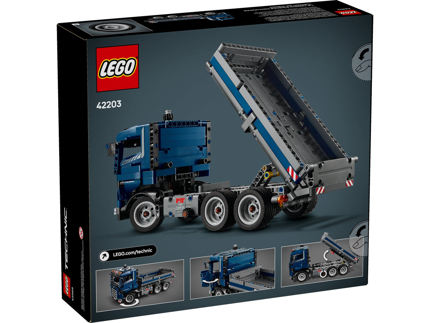 LEGO Technic Tipping Dump Truck (42203)