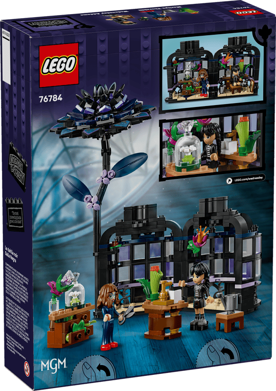 LEGO Wednesday Black Dahlia Flower (76784)